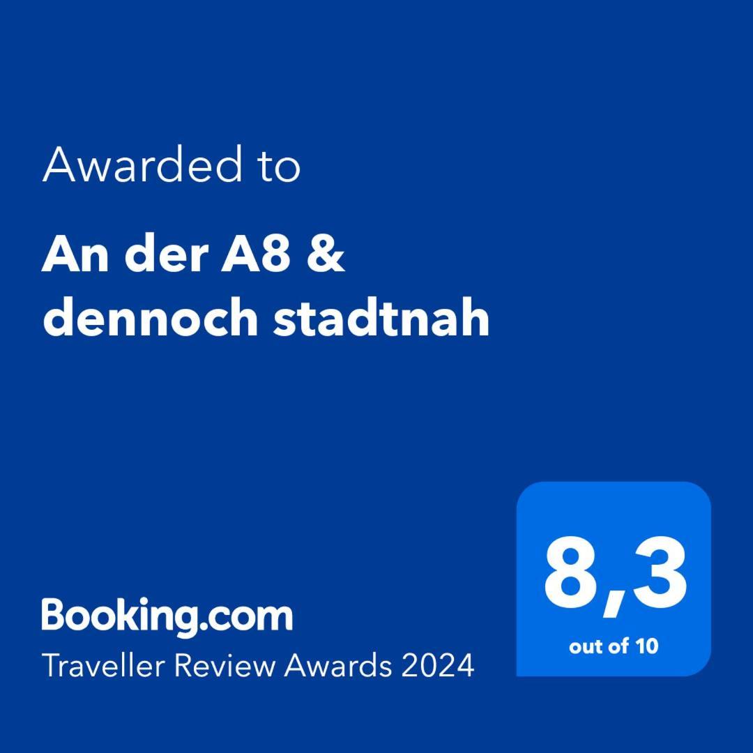 An Der A8 & Dennoch Stadtnah Kirchheim unter Teck Exterior foto